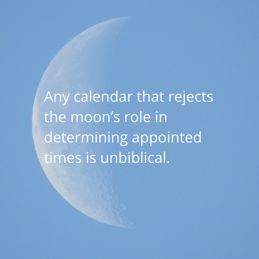 The Moon's Role in the Appointed Times