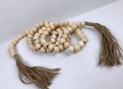 Wood Bead Garland